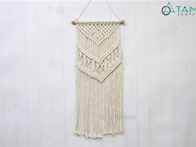 Macrame treo tường trang trí Simple MAC-01